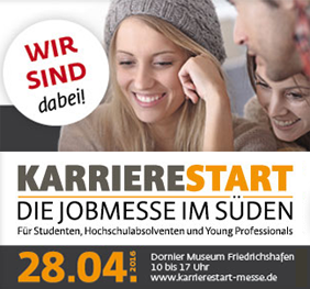 KarriereStart: Die Jobmesse im Süden 2016