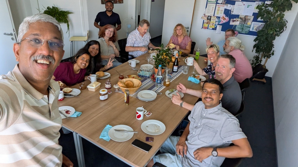 Office-Frühstück bei 30 Grad? Challenge accepted! Office-Frühstück bei 30 Grad? Challenge accepted!