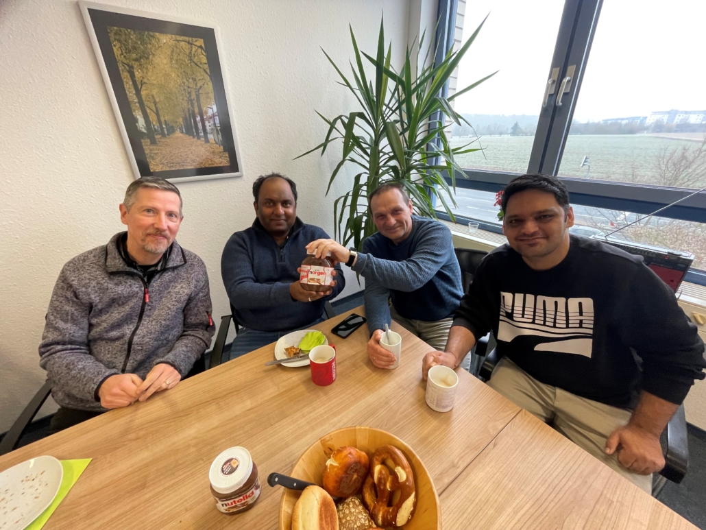 Team-Spirit zum Welt-Nutella-Tag