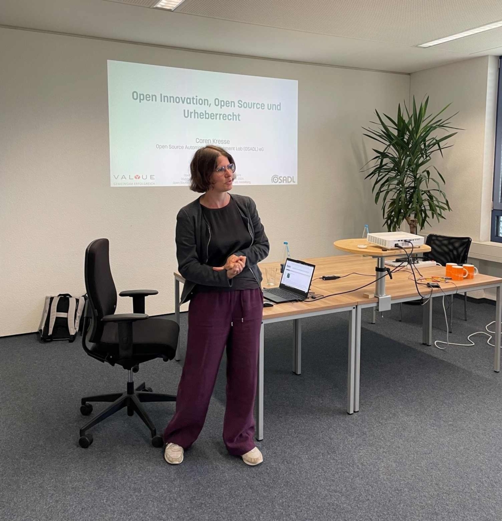 OSADL Vortrag zu Open Source OSADL Vortrag zu Open Source