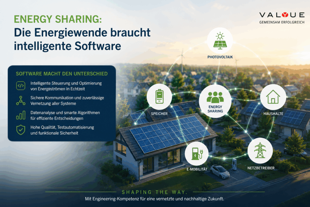 Energy Sharing: Die Energiewende braucht intelligente Software Energy Sharing: Die Energiewende braucht intelligente Software